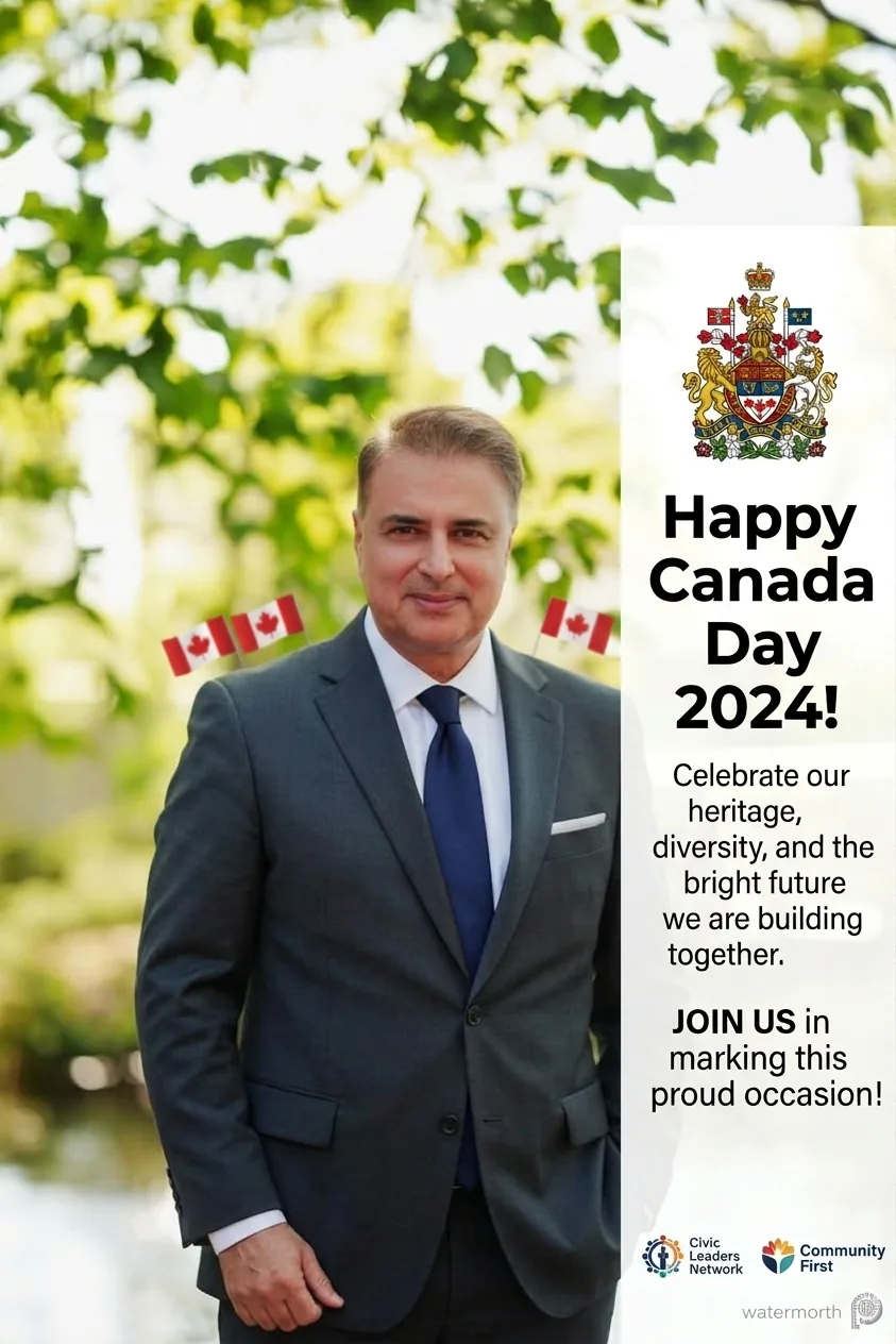 Aamir Bhatti — Canada Day community celebration